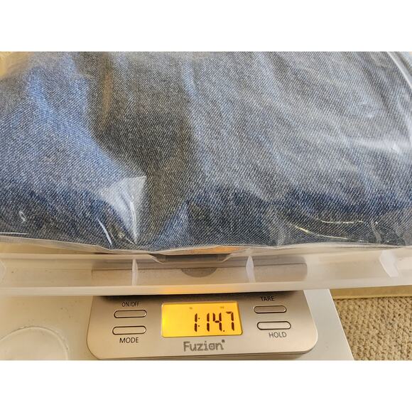 L.L. BEAN Women's Medium/Light Wash Heavy Straight Leg Jeans SZ 20T - Picture 8 of 8